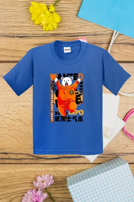 T-shirt imprimé OnePiece Bepo pour enfants