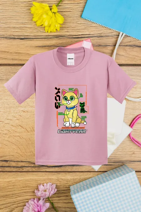 T-shirt imprimé chat Lightyear pour enfants