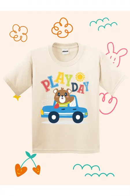Play Day Printed Kids T-shirt