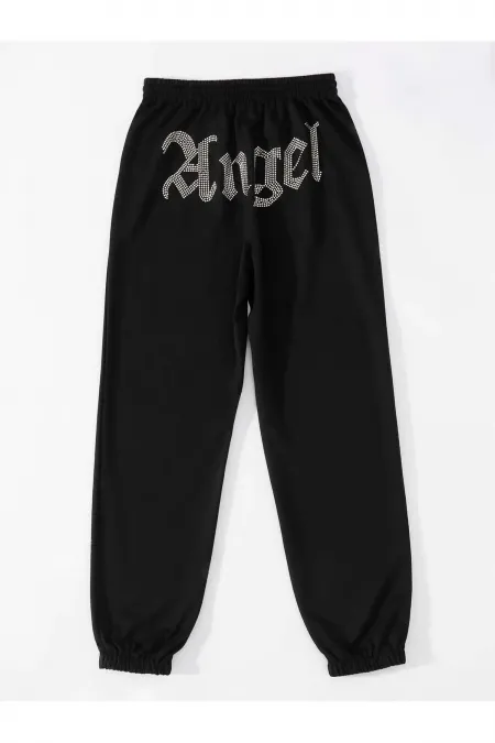 Angel Baskılı Eşofman Altı