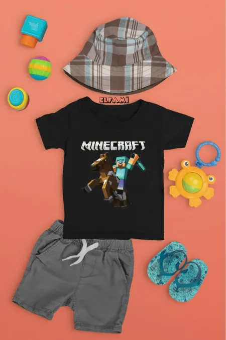 T-shirt imprimé Creeper pour fille/garçon