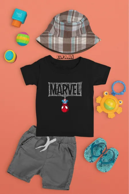 T-shirt imprimé dessin animé pour filles/garçons