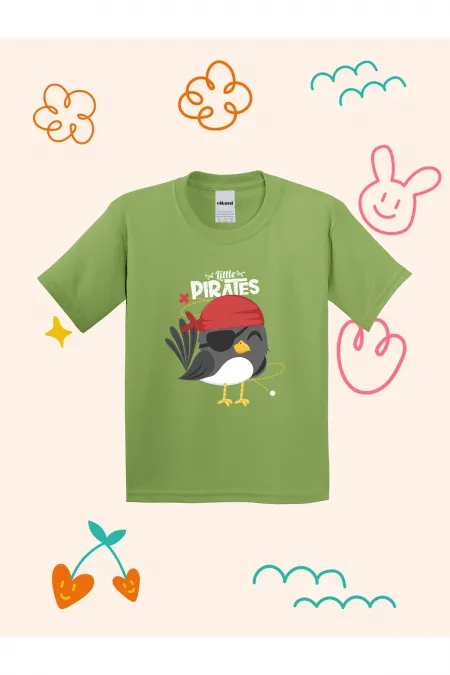 Little Pirates Printed Kids T-shirt