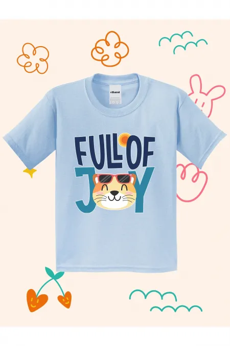 Full Of Joy Printed Kids T-shirt