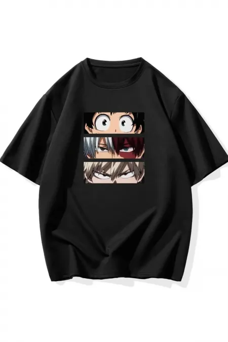 Unisex Anime Printed Oversize Garalio T-Shirt