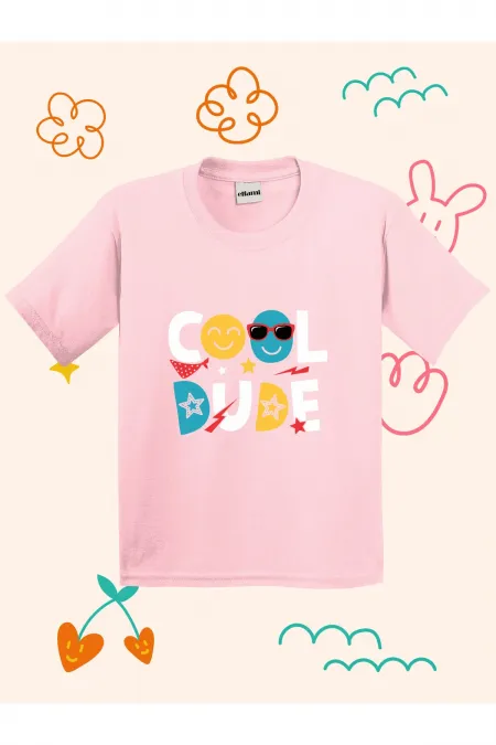 Cool Dude Stars Printed Kids T-shirt