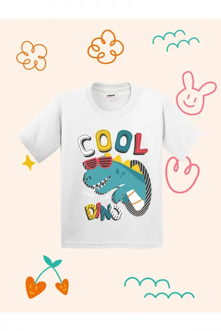 Cool Dino Design Kids T-shirt