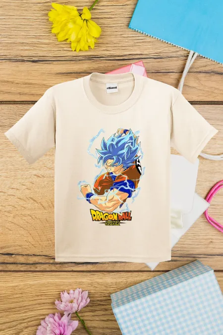 T-shirt imprimé Dragon Ball Super pour enfants
