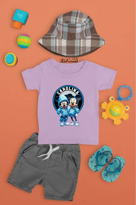 T-shirt imprimé dessin animé pour filles/garçons