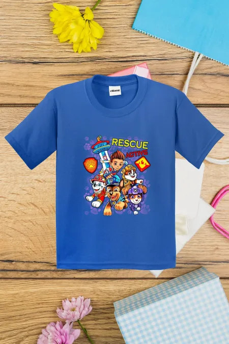 T-shirt imprimé Paw Patrol Rescue Active pour enfants