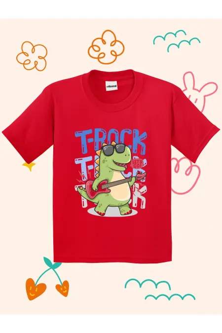 T-Rock Design Printed Kids T-shirt