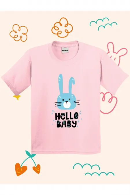 Hello Baby Printed Kids T-shirt