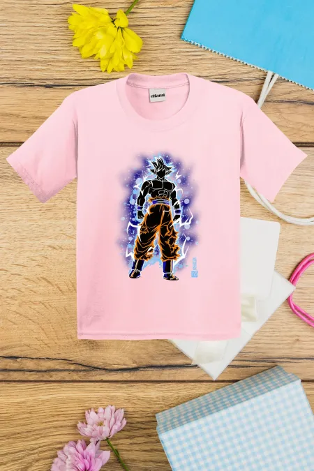 T-shirt imprimé pour enfants avec motif Goku