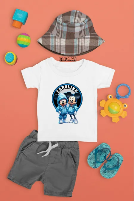 T-shirt imprimé dessin animé pour filles/garçons