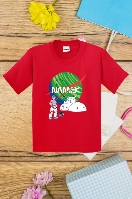 T-shirt imprimé Namek pour enfants