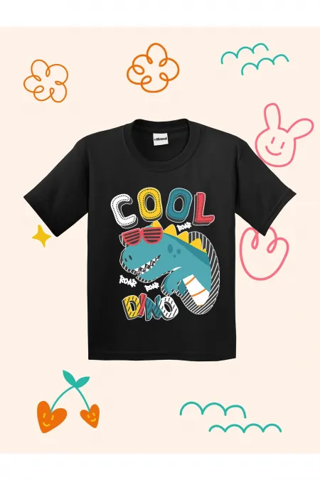 Cool Dino Design Kids T-shirt
