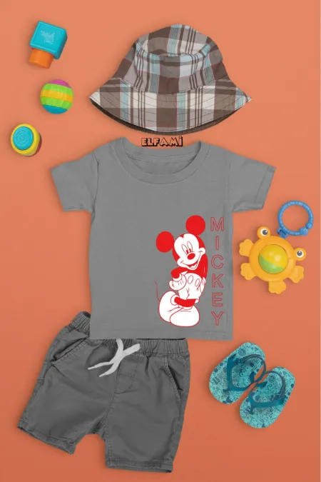 T-shirt imprimé dessin animé pour filles/garçons