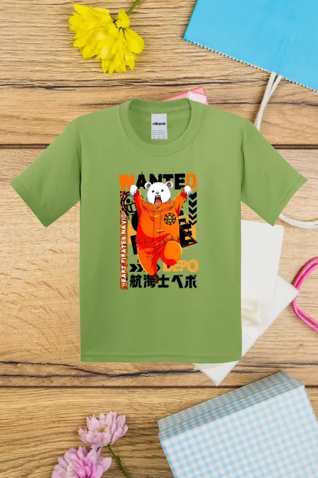T-shirt imprimé OnePiece Bepo pour enfants
