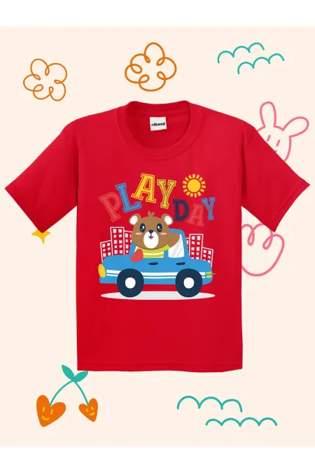 Play Day Printed Kids T-shirt