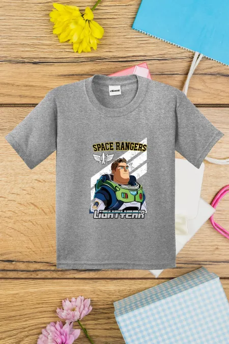 T-shirt imprimé Lightyear Space Rangers pour enfants