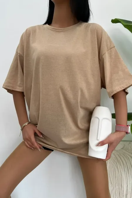 Unisex Cotton Crew Neck Oversize T-shirt