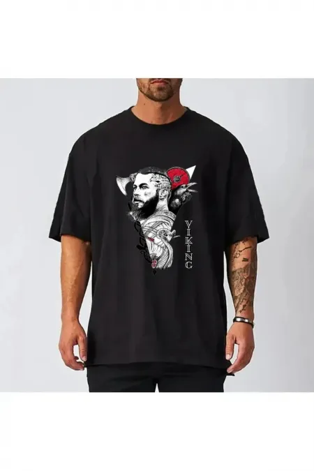 Special Viking Design Oversized Unisex T-shirt