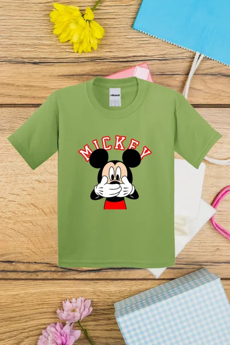 T-shirt imprimé Mickey Mouse pour enfants