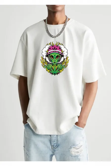 Printed Oversize T-shirt