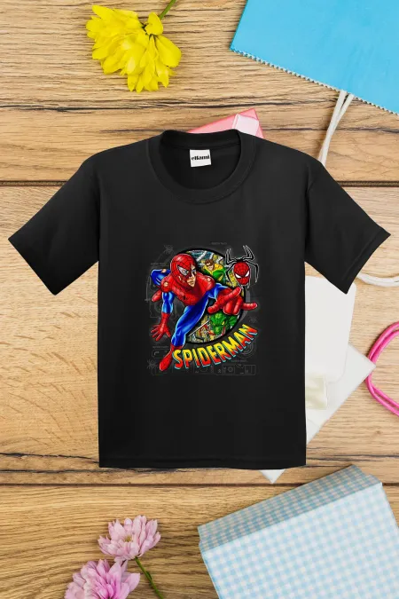 Spider-Man Tech Print Kids T-shirt