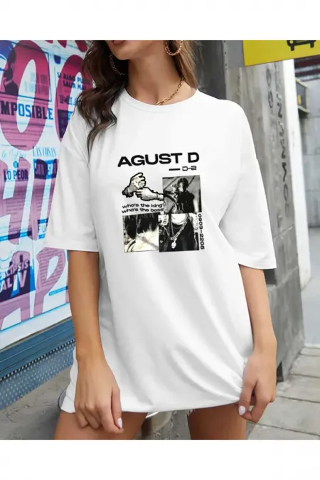 Favoriconsept - Bts - Suga Agust D Who's The King Boss Unisex T-Shirt