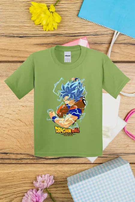 T-shirt imprimé Dragon Ball Super pour enfants