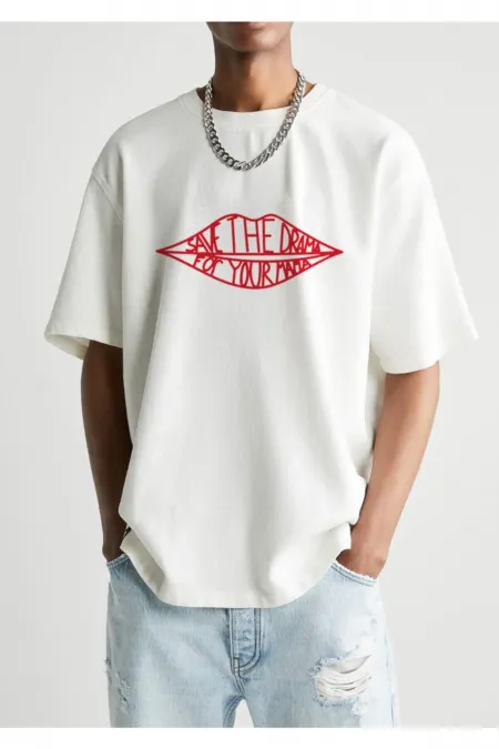 Printed Oversize T-shirt