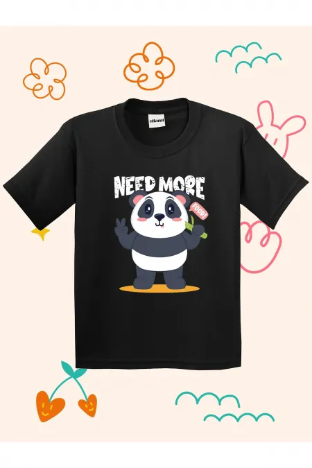 Panda Print Kids T-shirt