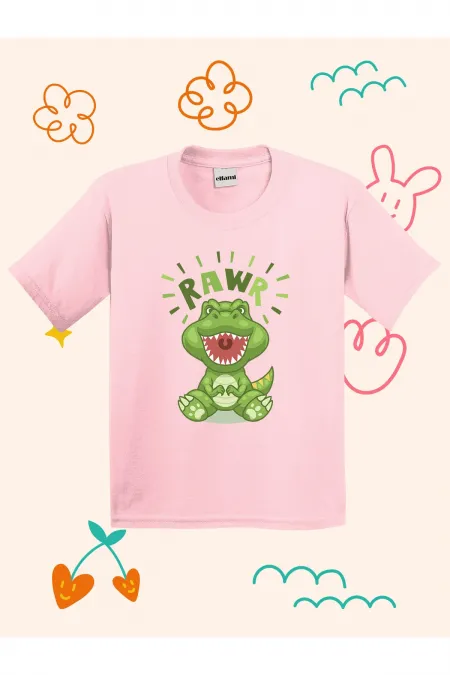 Rawr Religious Printed Kids T-shirt
