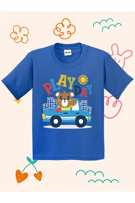 Play Day Printed Kids T-shirt
