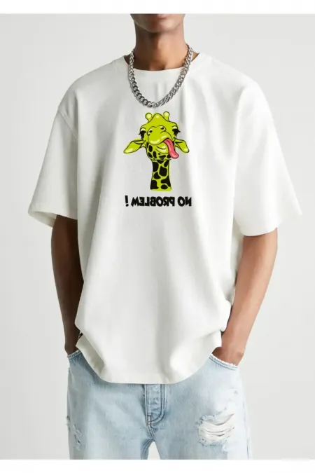 Printed Oversized T-back