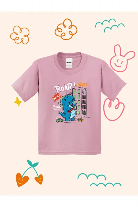 Roar Dino Printed Kids T-shirt