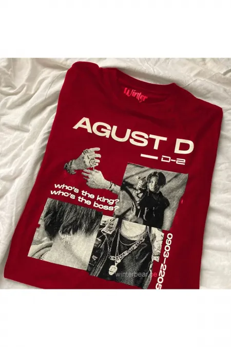 Favoriconsept - Bts - Suga Agust D Who's The King Boss Unisex T-Shirt