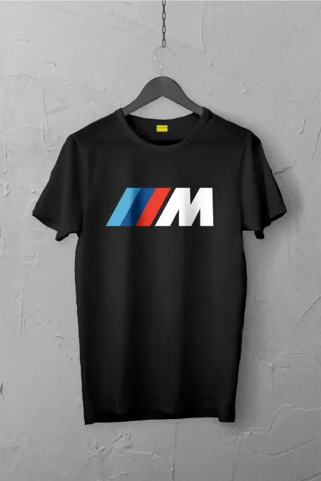 Bmw M Tasarımlı Tshirt , Unisex Premium, Çatlama Solma Yapmaz / Otomobil