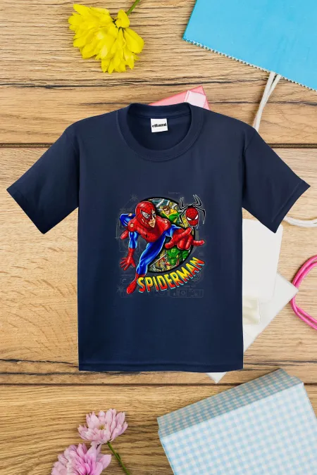 Spider-Man Tech Print Kids T-shirt