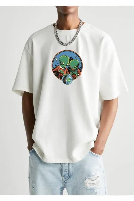 Printed Oversize T-shirt
