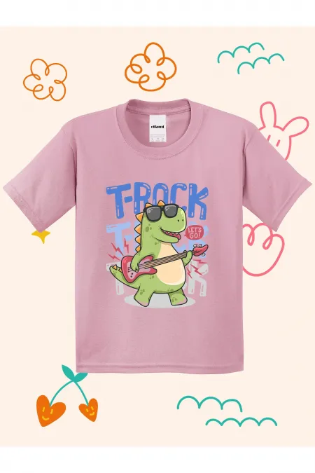 T-Rock Design Printed Kids T-shirt
