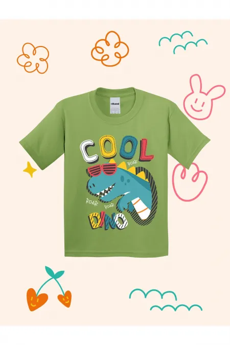 Cool Dino Design Kids T-shirt