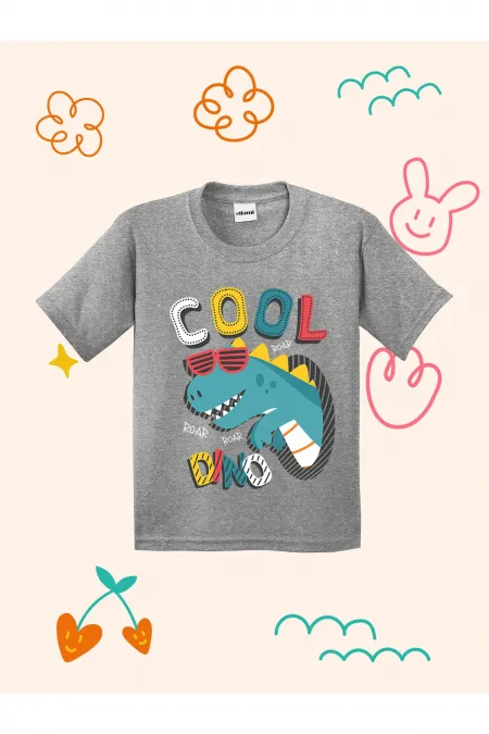 Cool Dino Design Kids T-shirt