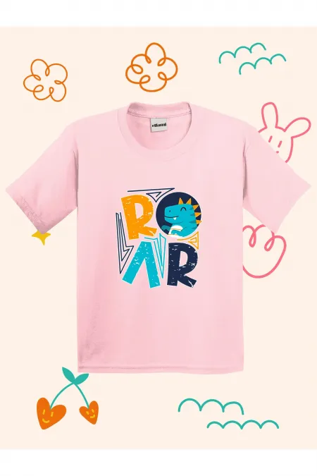 Dino Roar Printed Kids T-shirt