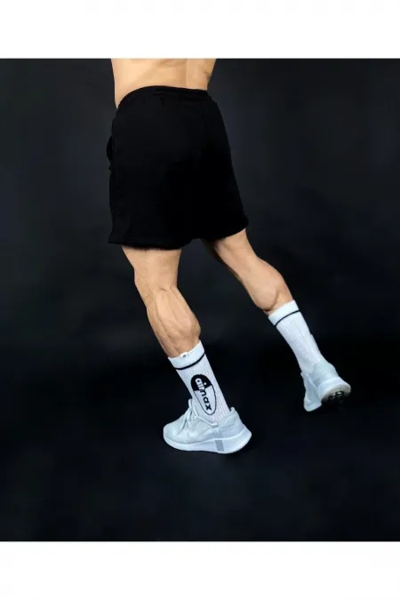 Siyah Erkek Regular Fit Şort