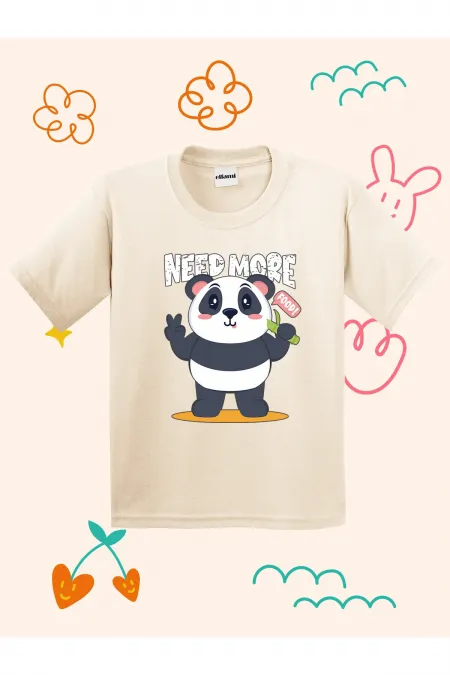 Panda Print Kids T-shirt