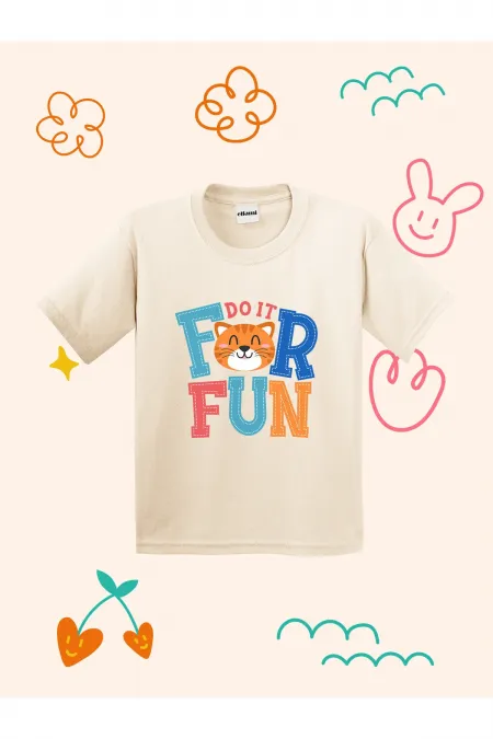 For Fun Printed Kids T-shirt