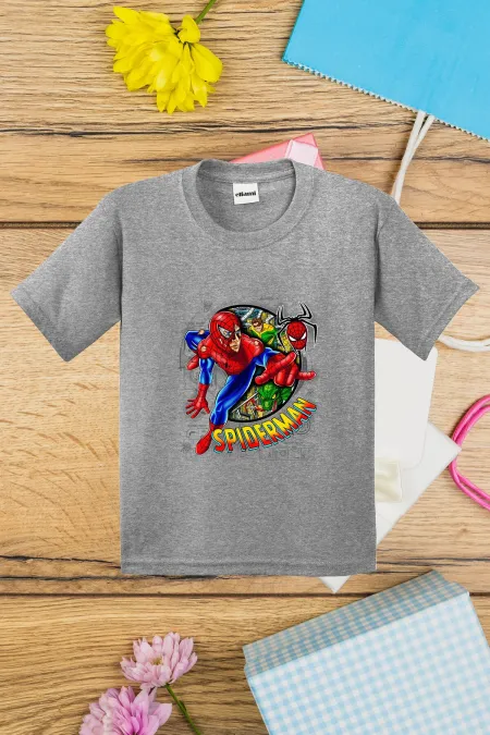 Spider-Man Tech Print Kids T-shirt