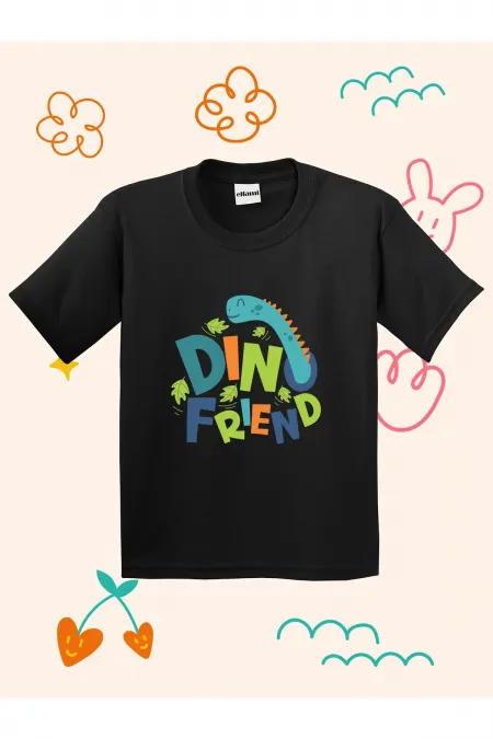 T-shirt enfant imprimé Dino Friend
